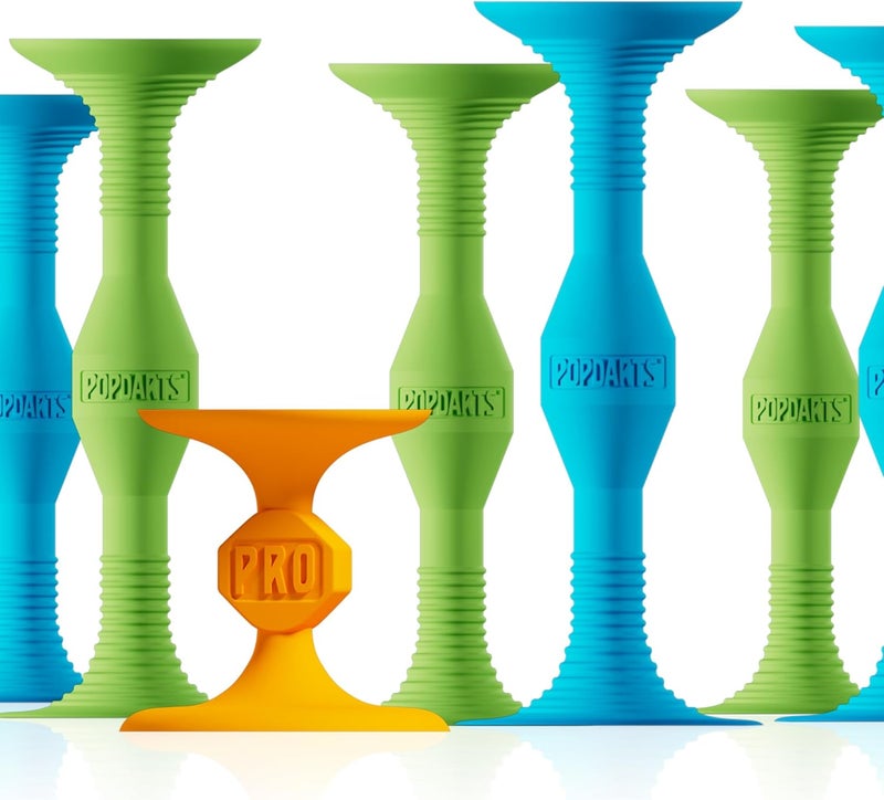 Popdarts Pro Pack (Blue and Green) - Indoor, Outdoor Suction Cup Throwing Game - Competition with a POP - Image 1